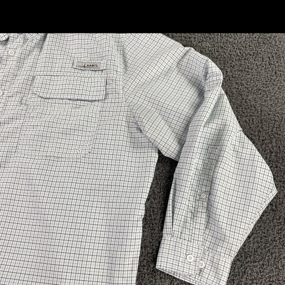Habit Men's Long Sleeve Fishing Shirt - Picture 9 of 10
